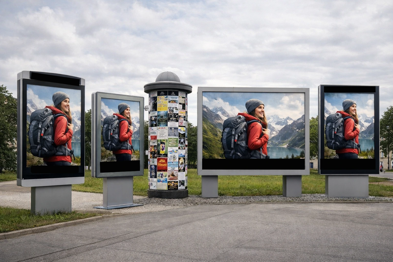 Alle Werbeträger der Außenwerbung