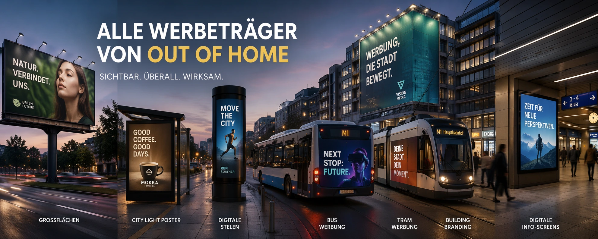 alle Werbeträger von OUT OF HOME