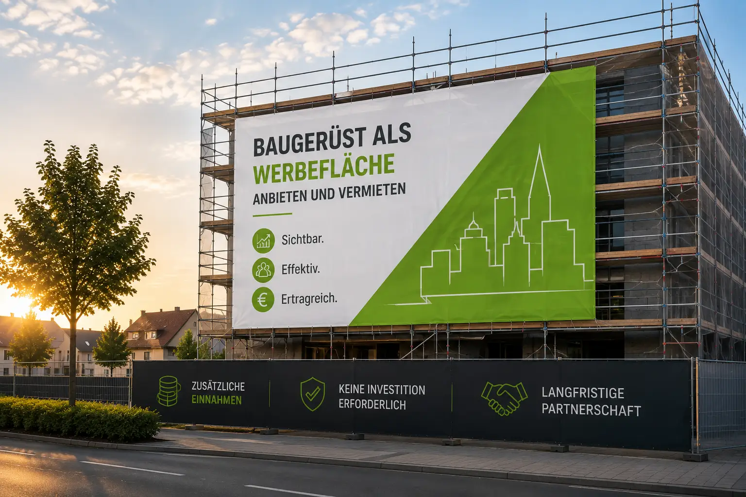 Werbestandort24 11 Baustelle und Gerüst als Werbefläche vermieten