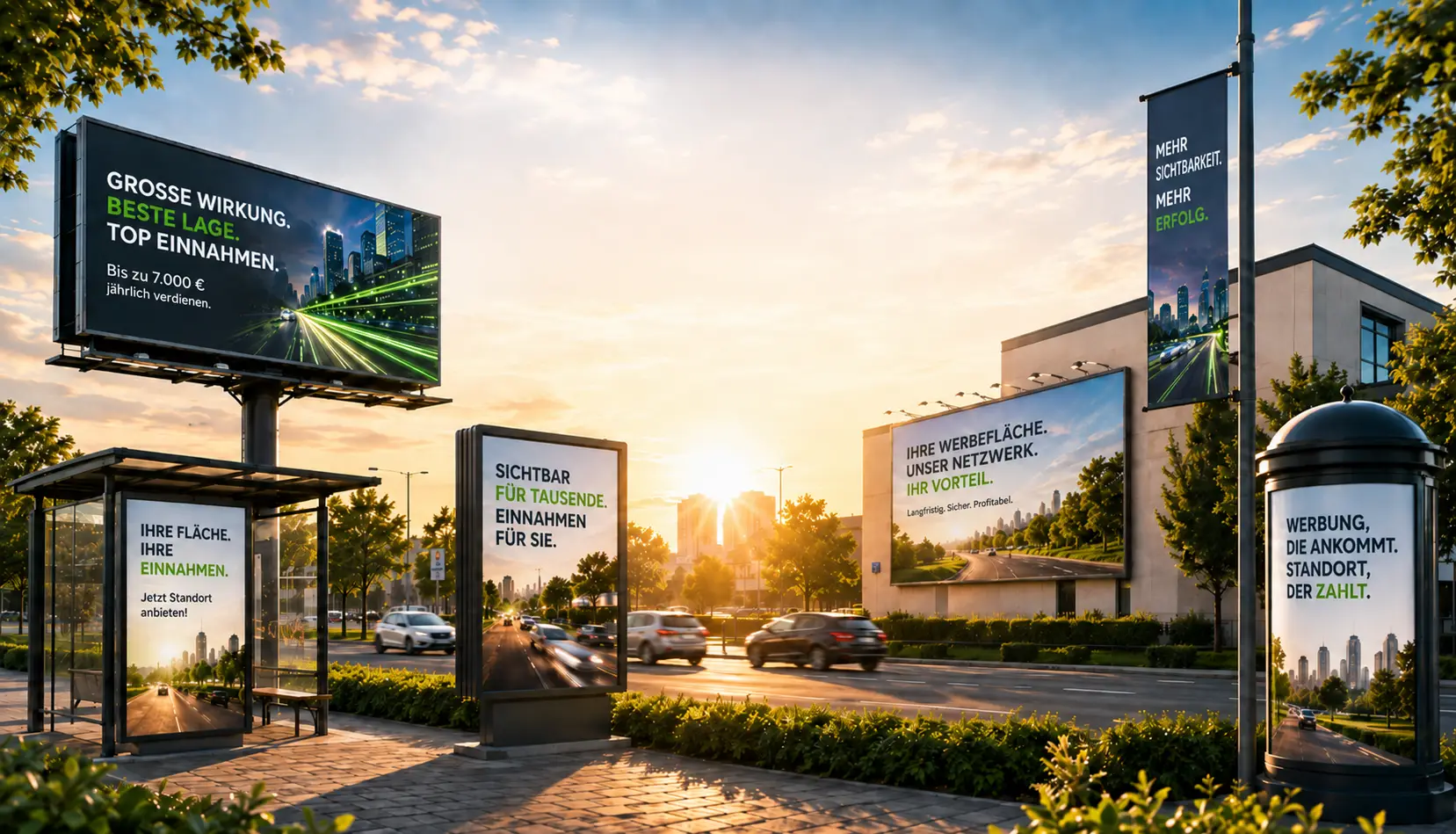 Werbestandort24 1 Geld mit Werbung Verdienen Werbestandort24