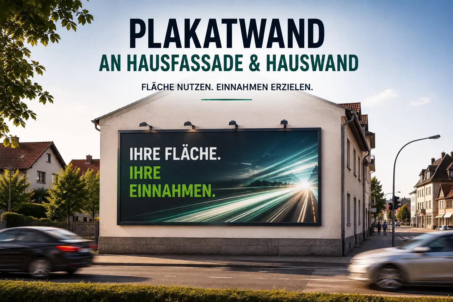 Werbestandort24 2 Hausgiebel Hausfassade oder Hauswand als Werbeflaeche vermieten