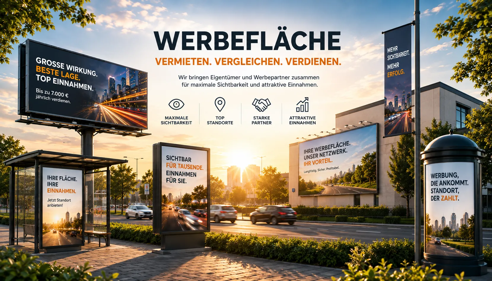 Werbestandort24 1 Standorte als Werbeflaeche vermieten mit Werbestandort24