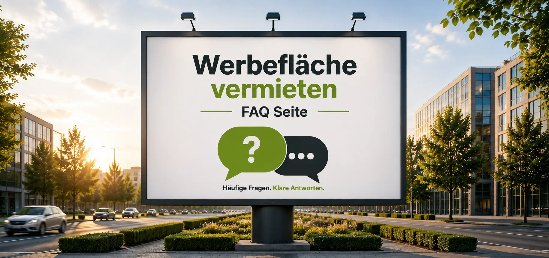 Werbefläche vermieten FAQ 1 Werbefläche vermieten FAQ - Häufige Fragen