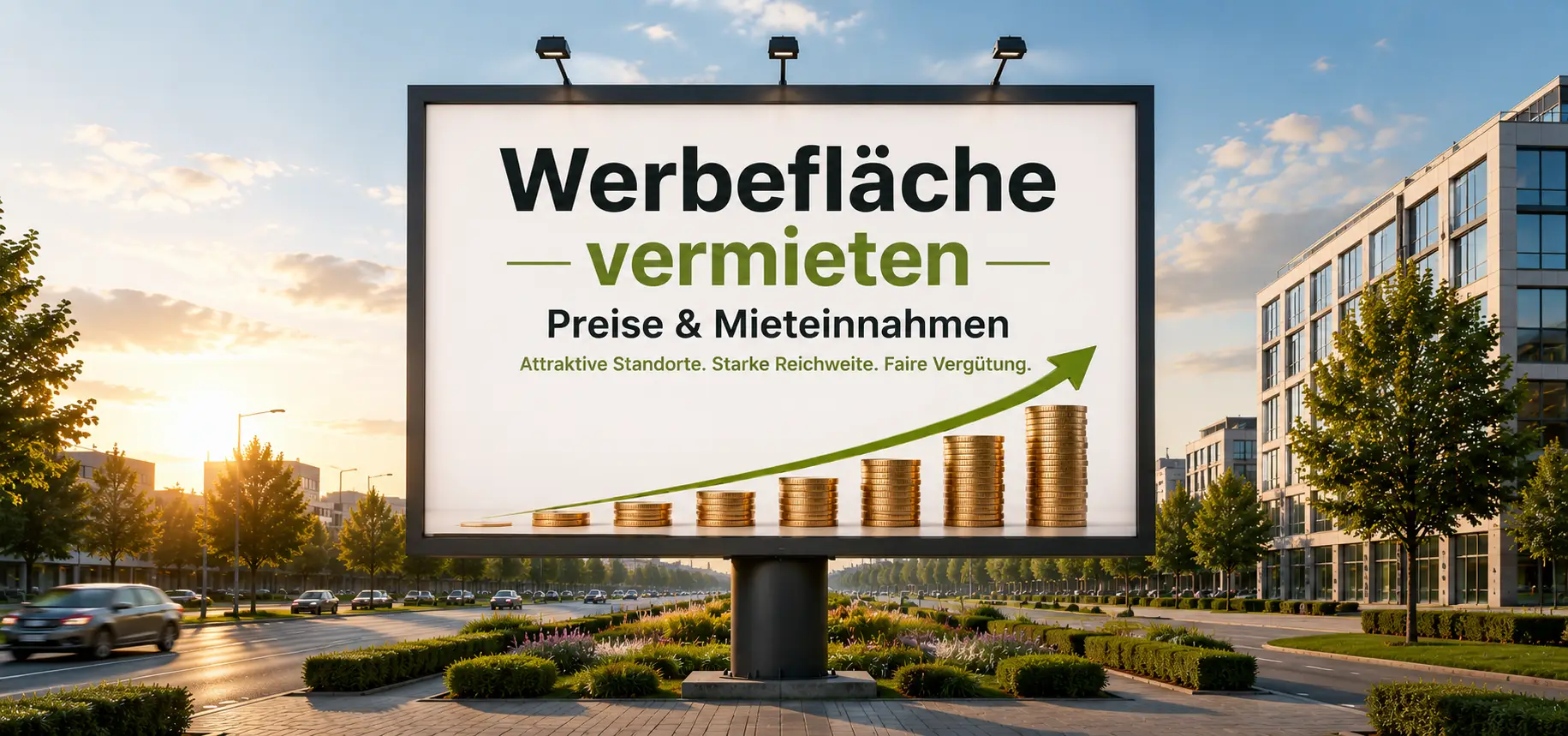 Werbefläche vermieten Preise 1 Werbefläche vermieten Preise, Mieteinnahmen Werbetafel