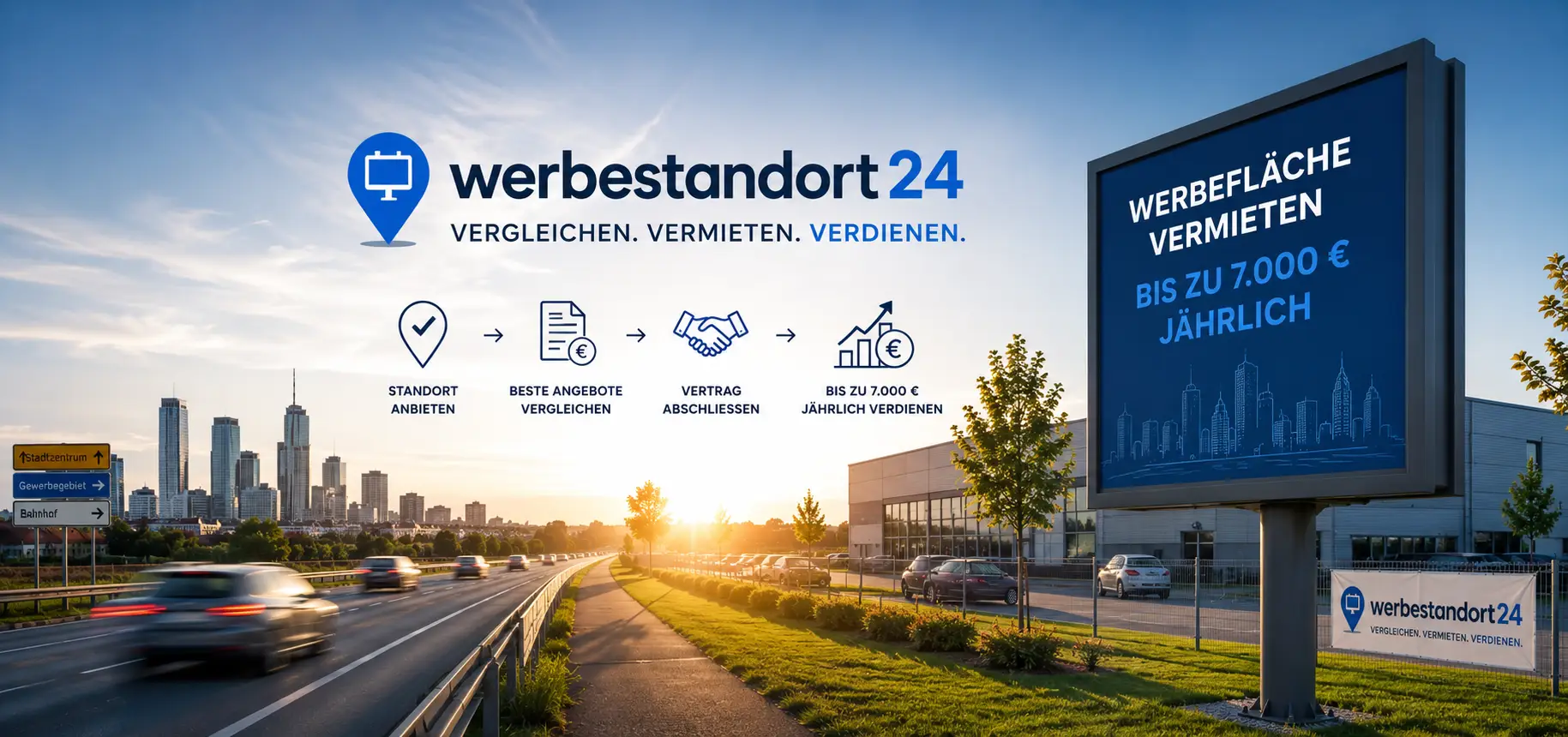 Werbestandort24 14 Werbung auf Parkplatz und Stellflaechen